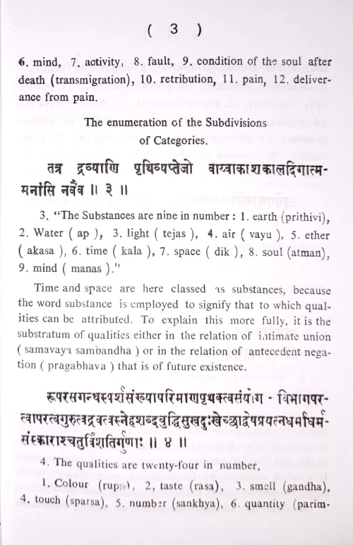 Tarka Sangraha of Sri Annambhatta